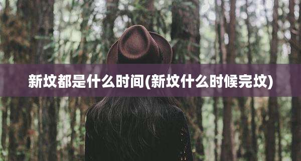 新坟都是什么时间(新坟什么时候完坟)
