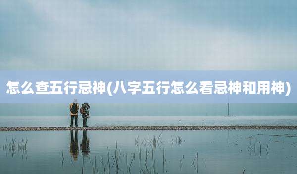 怎么查五行忌神(八字五行怎么看忌神和用神)