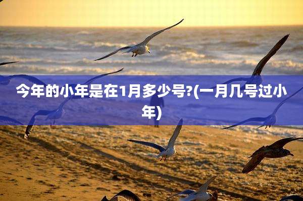 今年的小年是在1月多少号?(一月几号过小年)