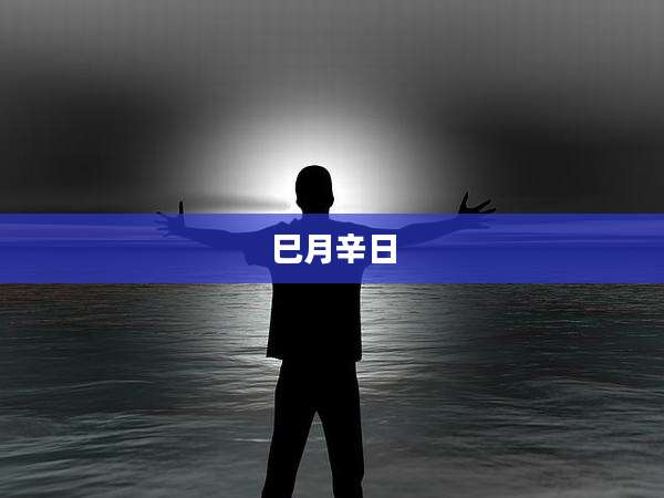 巳月辛日