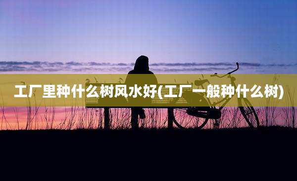 工厂里种什么树风水好(工厂一般种什么树)