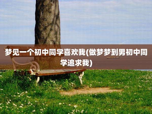 梦见一个初中同学喜欢我(做梦梦到男初中同学追求我)