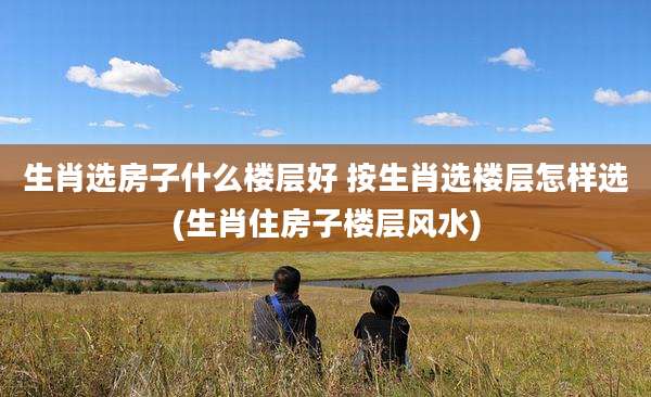 生肖选房子什么楼层好 按生肖选楼层怎样选(生肖住房子楼层风水)