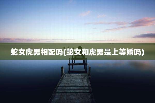蛇女虎男相配吗(蛇女和虎男是上等婚吗)