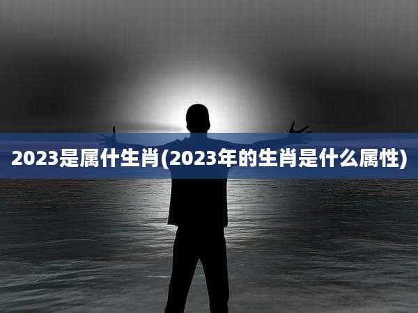 2023是属什生肖(2023年的生肖是什么属性)