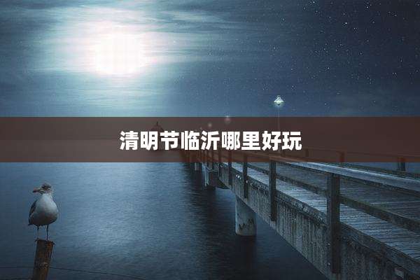 清明节临沂哪里好玩