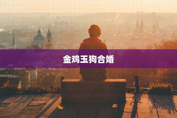 金鸡玉狗合婚