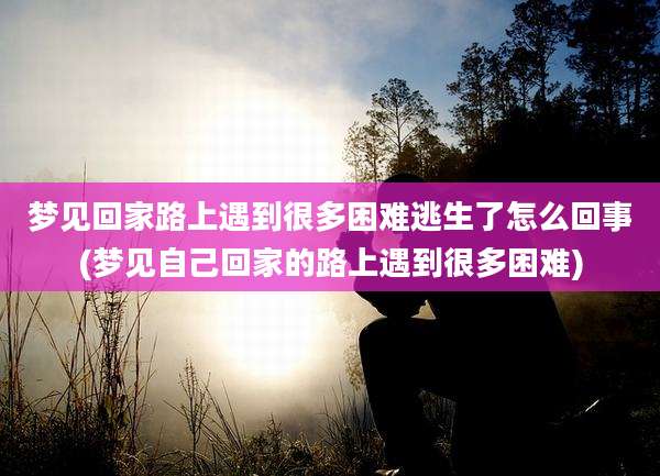 梦见回家路上遇到很多困难逃生了怎么回事(梦见自己回家的路上遇到很多困难)