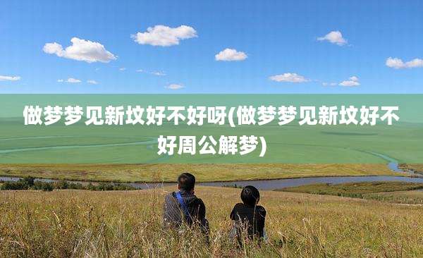 做梦梦见新坟好不好呀(做梦梦见新坟好不好周公解梦)