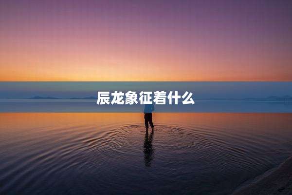 辰龙象征着什么