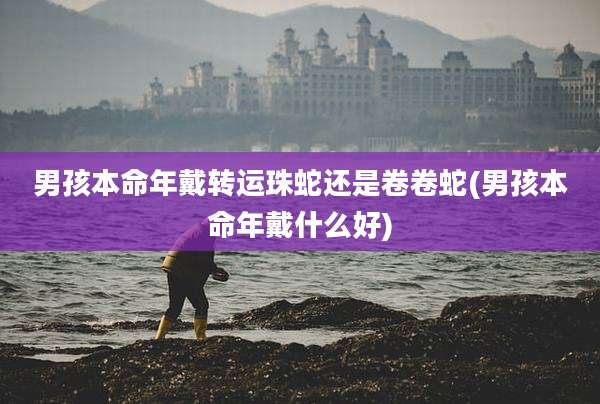 男孩本命年戴转运珠蛇还是卷卷蛇(男孩本命年戴什么好)