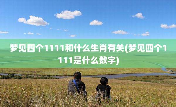 梦见四个1111和什么生肖有关(梦见四个1111是什么数字)