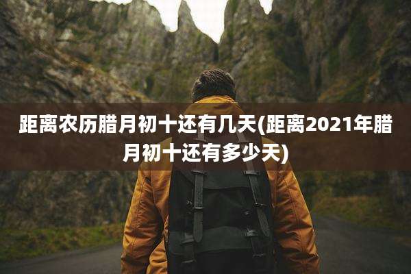 距离农历腊月初十还有几天(距离2021年腊月初十还有多少天)