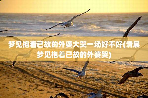 梦见抱着已故的外婆大哭一场好不好(清晨梦见抱着已故的外婆哭)