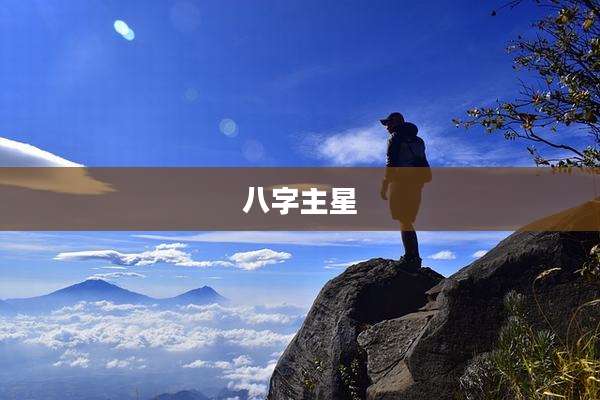八字主星