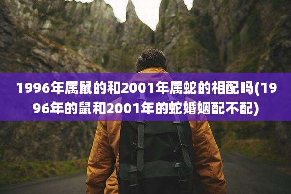 1996年属鼠的和2001年属蛇的相配吗(1996年的鼠和2001年的蛇婚姻配不配)