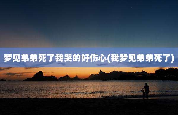 梦见弟弟死了我哭的好伤心(我梦见弟弟死了)