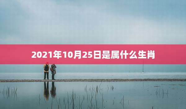 2021年10月25日是属什么生肖