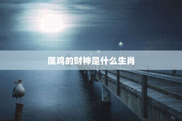属鸡的财神是什么生肖
