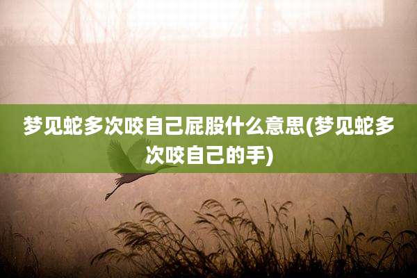 梦见蛇多次咬自己屁股什么意思(梦见蛇多次咬自己的手)