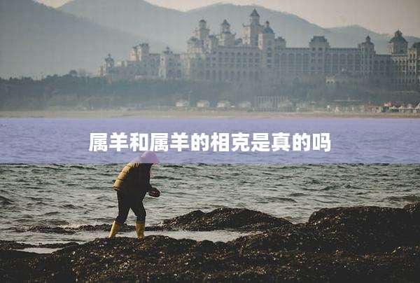 属羊和属羊的相克是真的吗