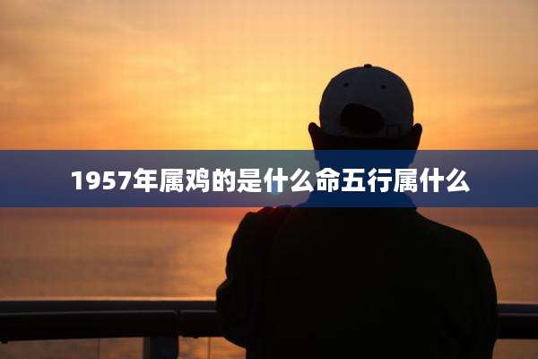 1957年属鸡的是什么命五行属什么