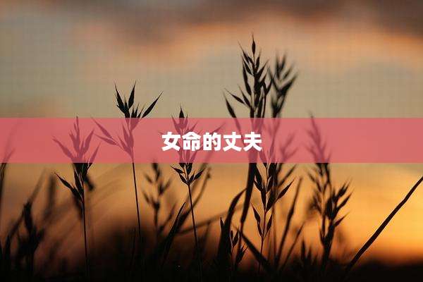 女命的丈夫