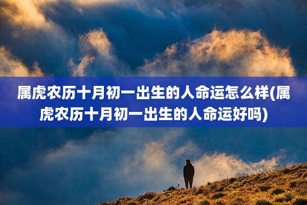属虎农历十月初一出生的人命运怎么样(属虎农历十月初一出生的人命运好吗)
