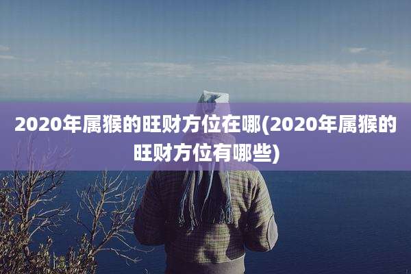 2020年属猴的旺财方位在哪(2020年属猴的旺财方位有哪些)