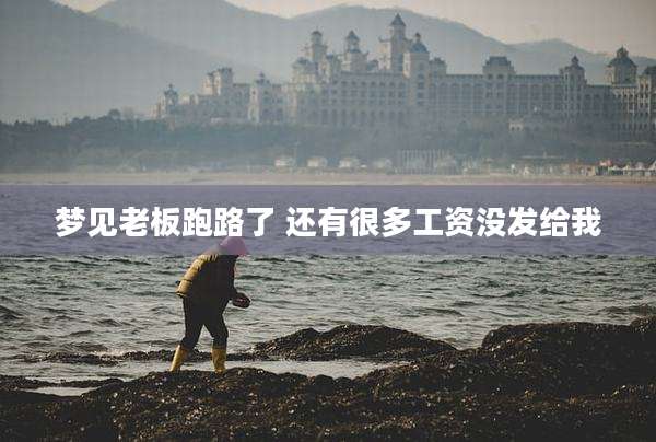 梦见老板跑路了 还有很多工资没发给我