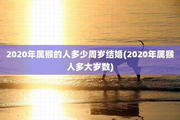 2020年属猴的人多少周岁结婚(2020年属猴人多大岁数)