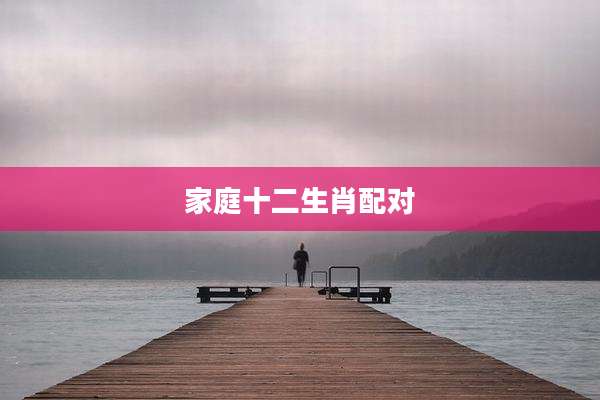 家庭十二生肖配对