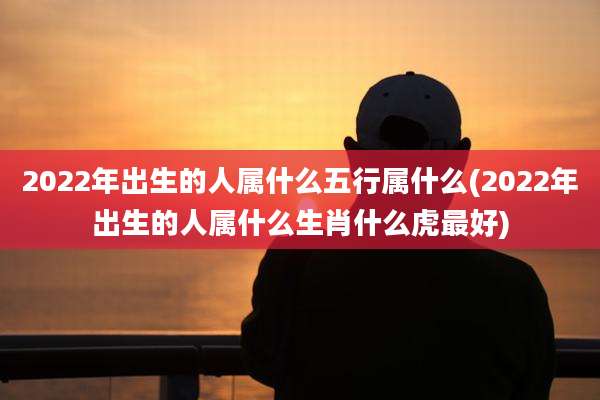 2022年出生的人属什么五行属什么(2022年出生的人属什么生肖什么虎最好)