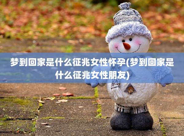 梦到回家是什么征兆女性怀孕(梦到回家是什么征兆女性朋友)