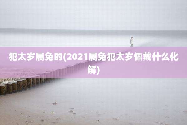 犯太岁属兔的(2021属兔犯太岁佩戴什么化解)