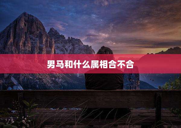 男马和什么属相合不合