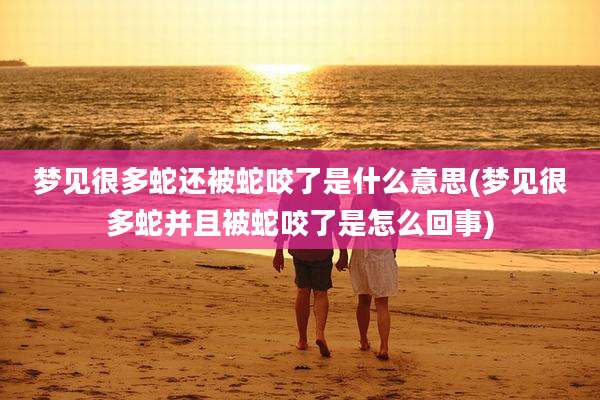 梦见很多蛇还被蛇咬了是什么意思(梦见很多蛇并且被蛇咬了是怎么回事)