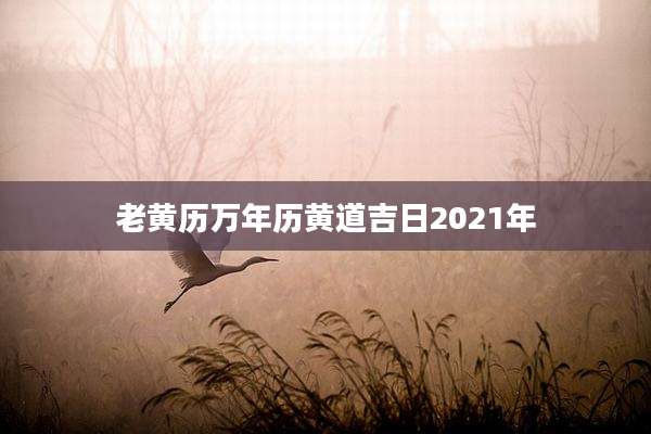 老黄历万年历黄道吉日2021年