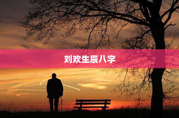刘欢生辰八字
