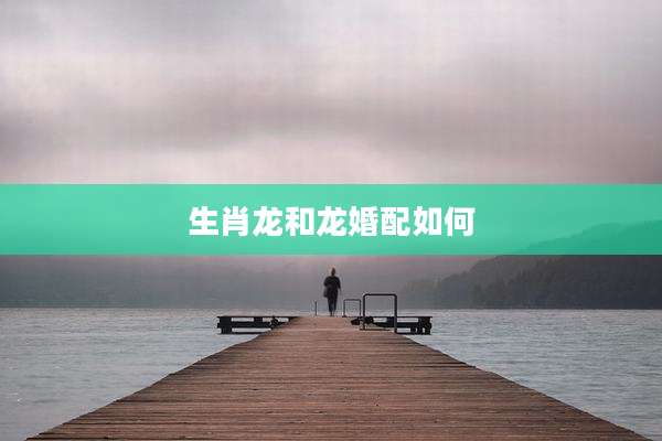 生肖龙和龙婚配如何