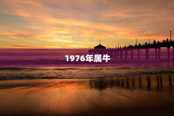 1976年属牛