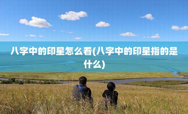 八字中的印星怎么看(八字中的印星指的是什么)