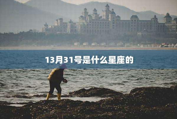 13月31号是什么星座的