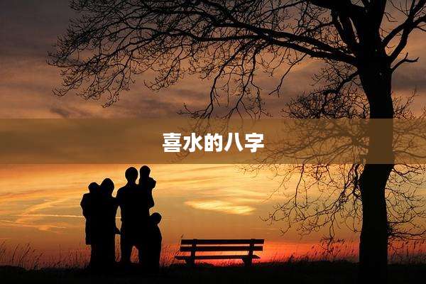 喜水的八字