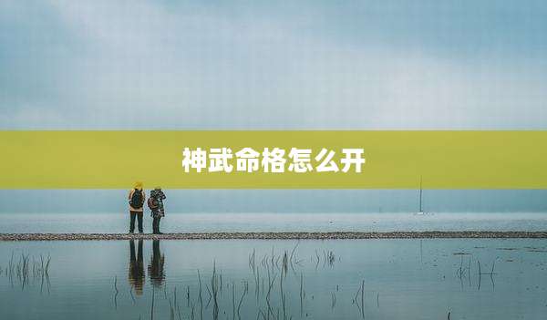 神武命格怎么开