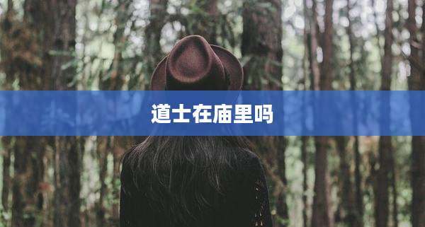 道士在庙里吗