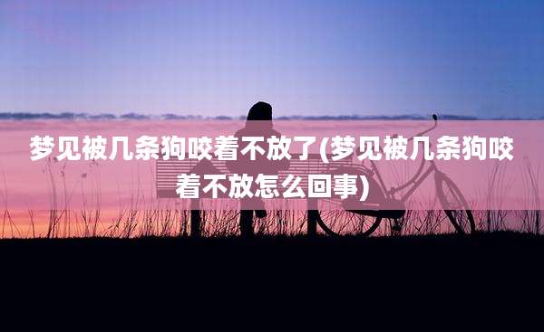 梦见被几条狗咬着不放了(梦见被几条狗咬着不放怎么回事)