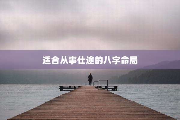 适合从事仕途的八字命局