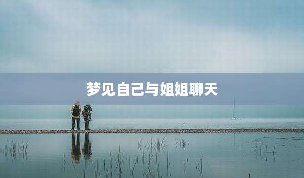 梦见自己与姐姐聊天