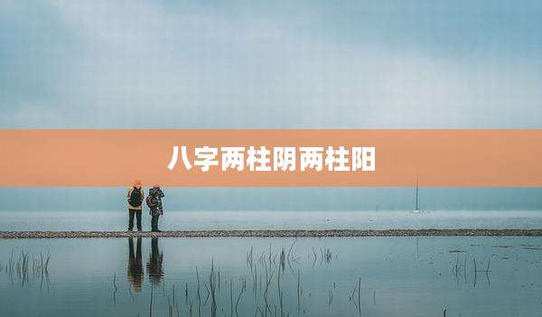 八字两柱阴两柱阳